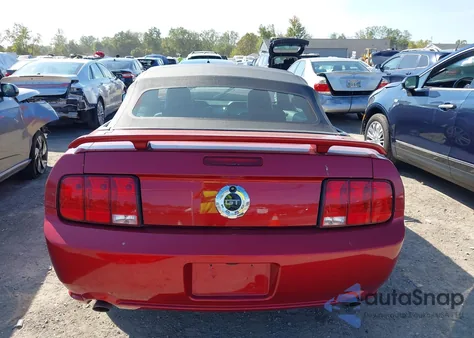 2006 Ford Mustang Gt из США, поврежденный, VIN 1ZVFT85H865193554
